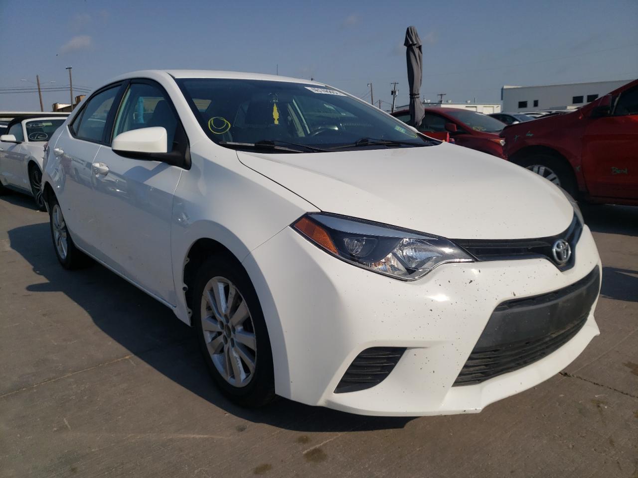 TOYOTA COROLLA L 2014 with VIN 2T1BURHE9EC125772 - Photo from auction