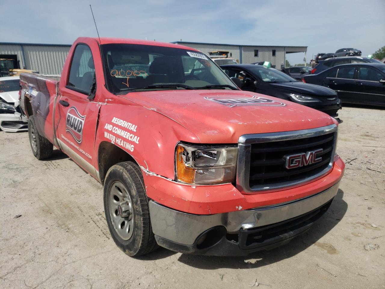 GMC SIERRA C15 2008 with VIN 1GTEC14C58Z900102 - Photo from auction