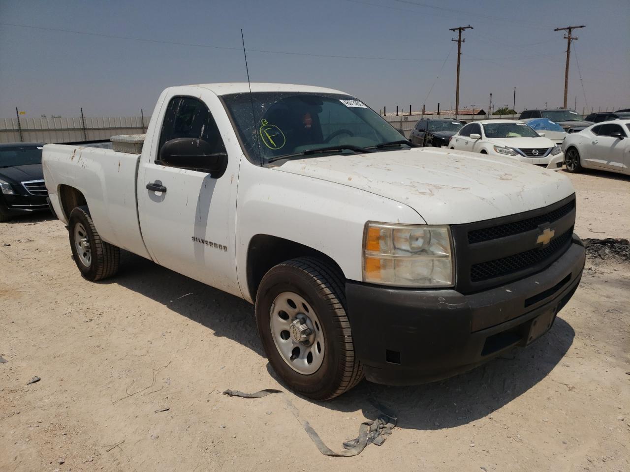 CHEVROLET SILVERADO 2010 with VIN 1GCPCPE04AZ134806 - Photo from auction