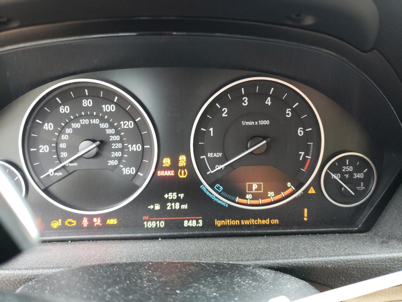 Photo 8 from auction – 2015 BMW 328 XIGT with VIN WBA3X5C52FD560243