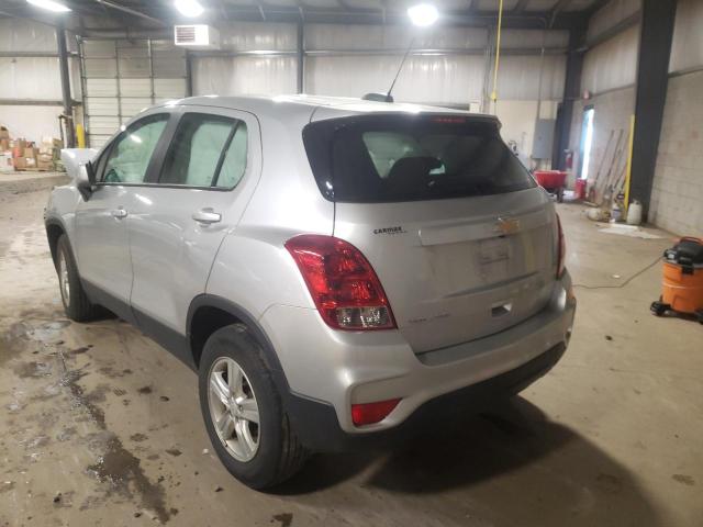 Photo 3 from auction – 2017 CHEVROLET TRAX LS with VIN KL7CJNSBXHB241339