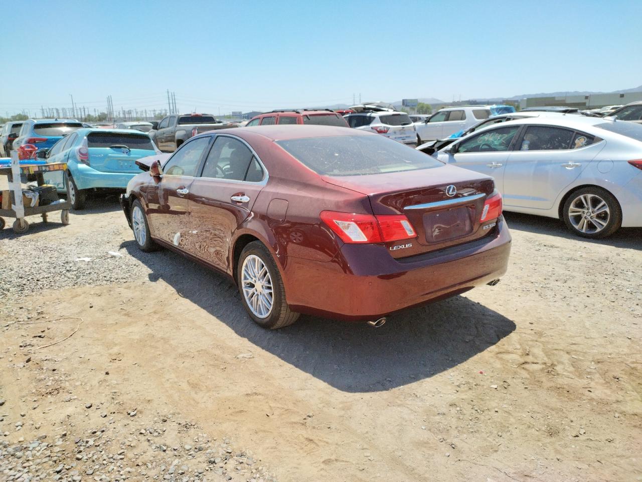 Photo 3 from auction – 2007 LEXUS ES 350 with VIN JTHBJ46G272152697