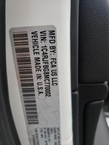 Photo 10 from auction – 2021 JEEP GRAND CHER with VIN 1C4RJFBG8MC770002