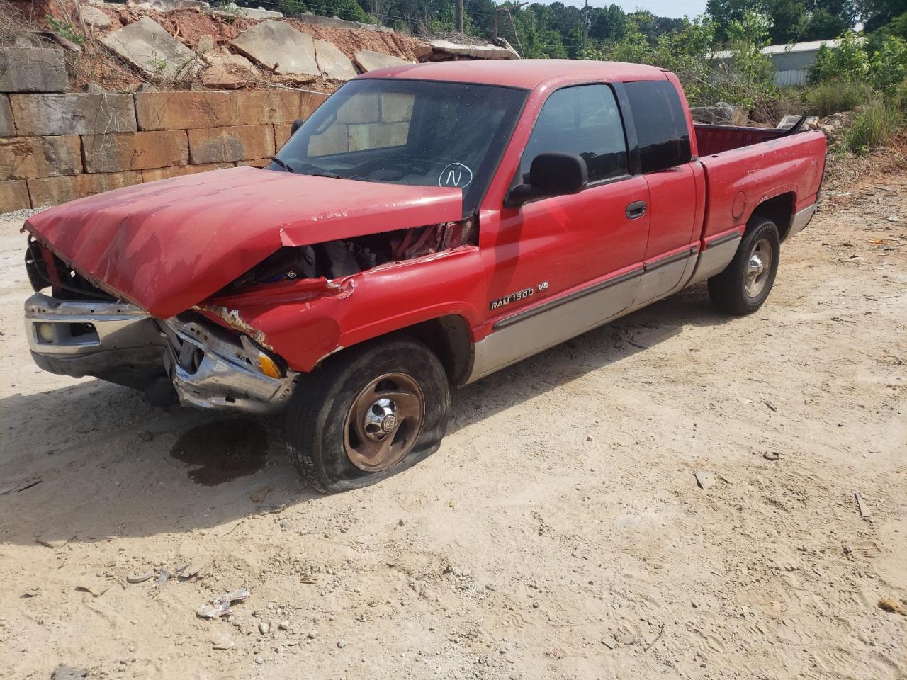 Photo 2 from auction – 2001 DODGE RAM 1500 with VIN 1B7HC13YX1J222073