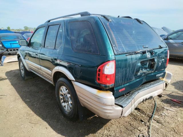Photo 3 from auction – 2001 HONDA PASSPORT E with VIN 4S6DM58W114416812