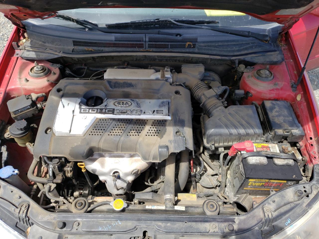 Photo 7 from auction – 2006 KIA SPECTRA5 with VIN KNAFE162765205334