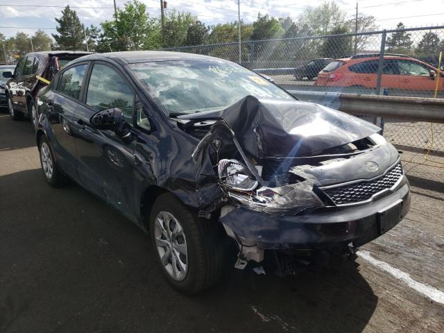 KIA RIO LX 2017 with VIN KNADM4A36H6025013 - Photo from auction