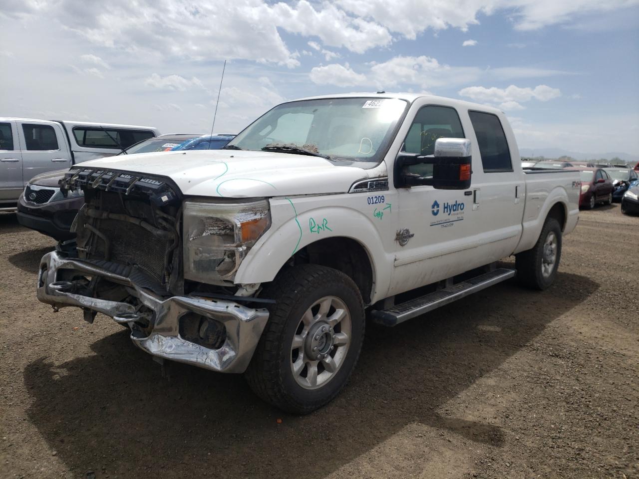 Photo 2 from auction – 2011 FORD F250 SUPER with VIN 1FT7W2BTXBEC35172