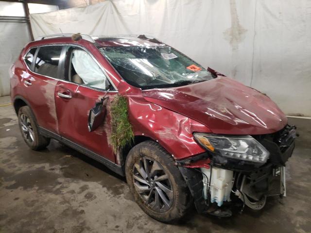 NISSAN ROGUE S 2016 with VIN 5N1AT2MV0GC784259 - Photo from auction