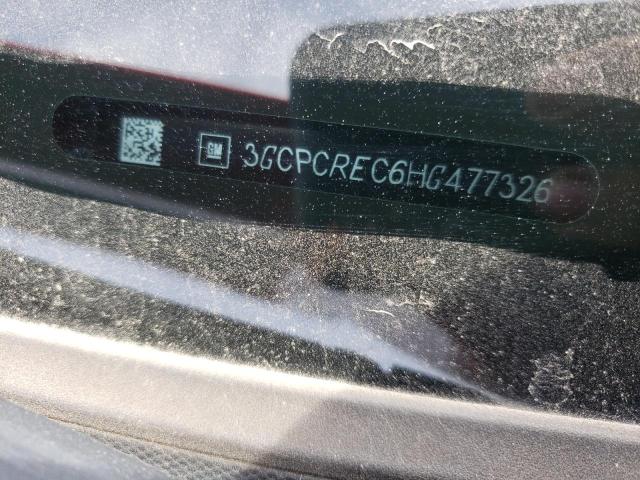 Photo 10 from auction – 2017 CHEVROLET SILVERADO with VIN 3GCPCREC6HG477326