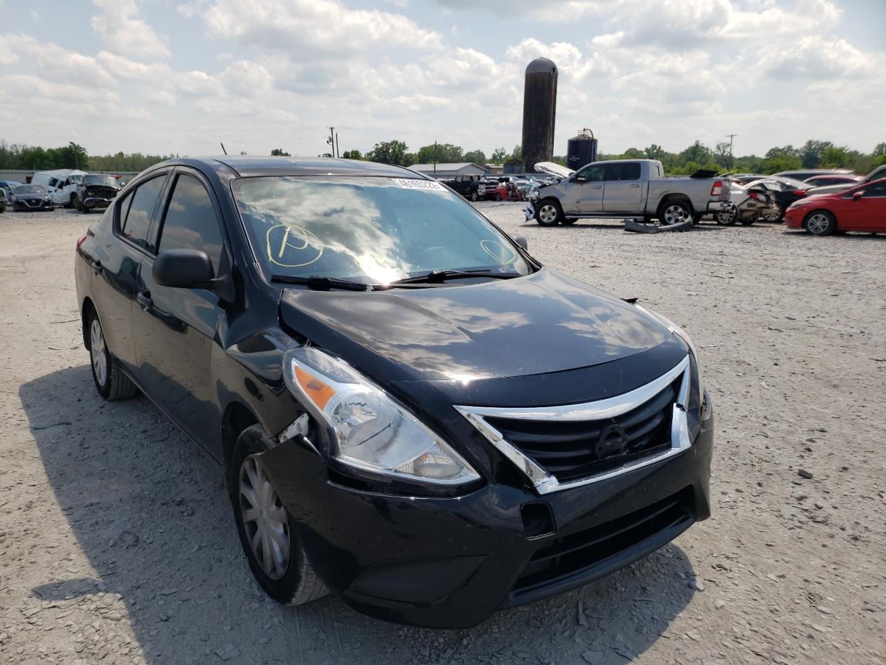 NISSAN VERSA S 2015 with VIN 3N1CN7AP0FL846338 - Photo from auction