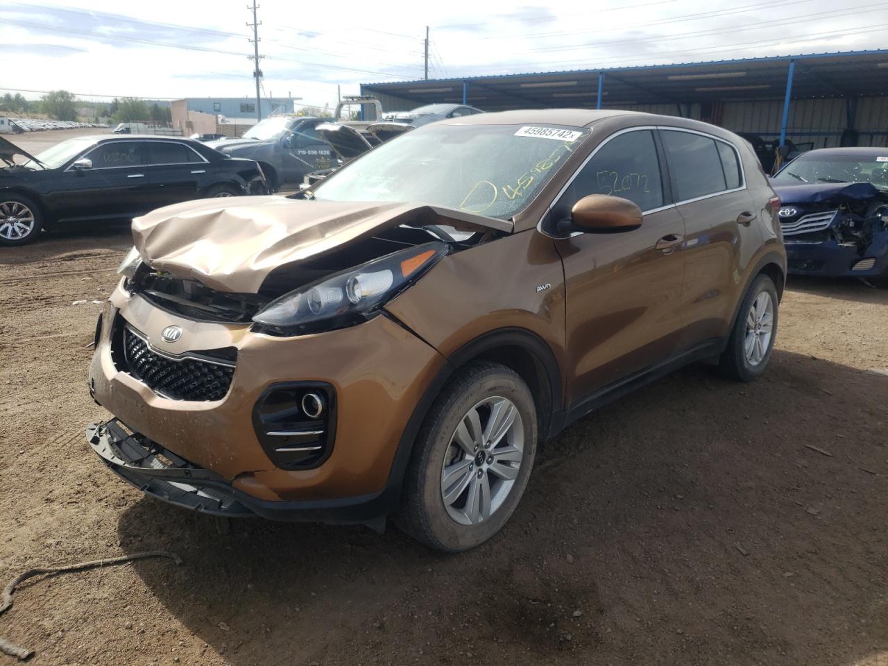 Photo 2 from auction – 2017 KIA SPORTAGE L with VIN KNDPMCAC2H7067408
