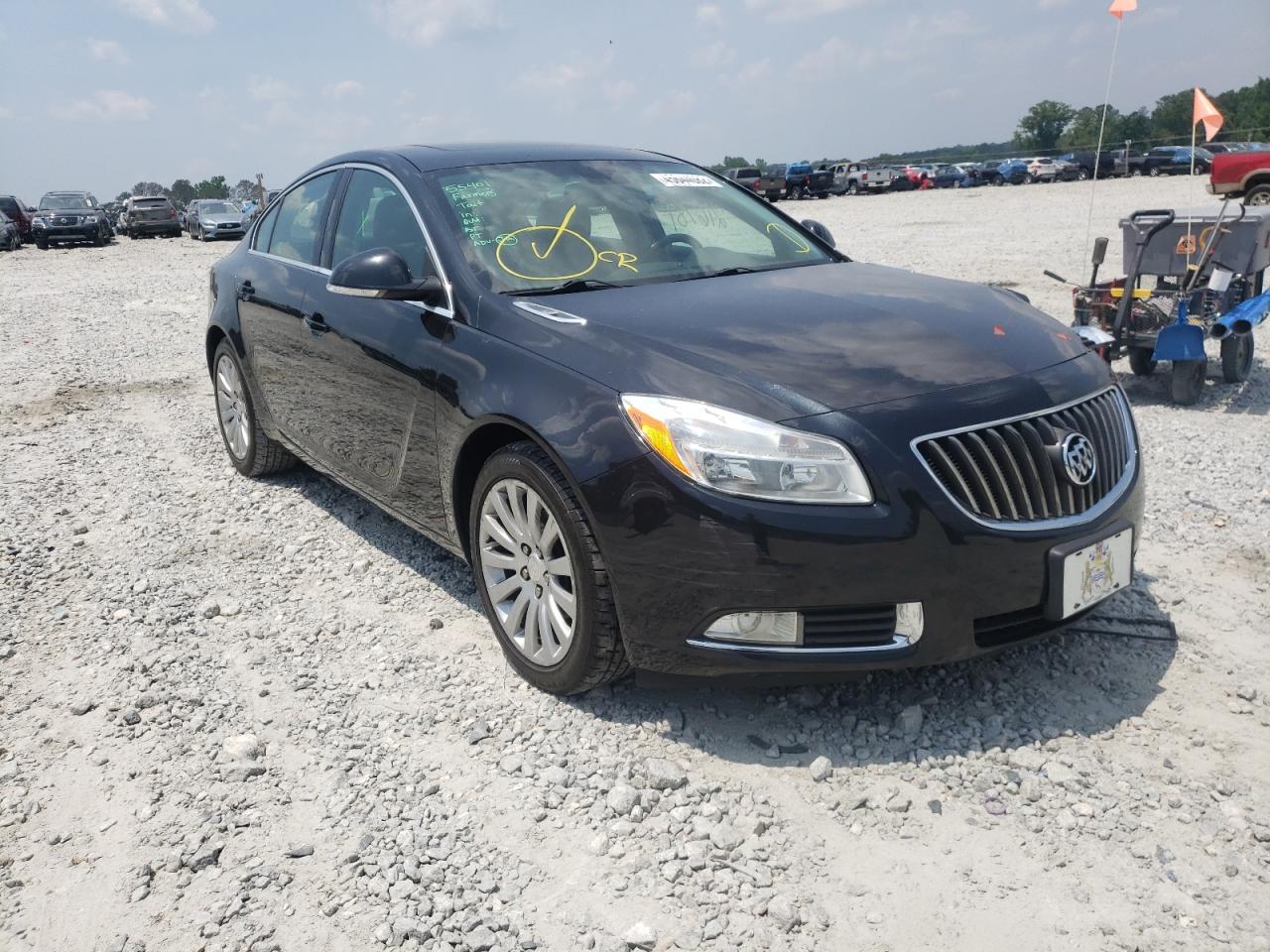 BUICK REGAL 2012 with VIN 2G4GR5EKXC9130370 - Photo from auction