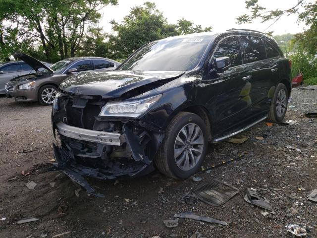 Photo 2 from auction – 2014 ACURA MDX TECHNO with VIN 5FRYD4H42EB039251