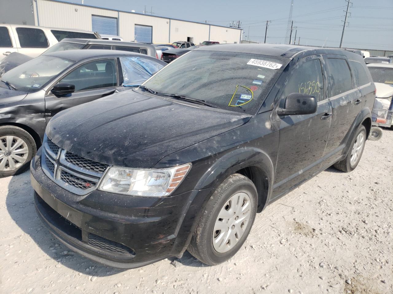 Photo 2 from auction – 2015 DODGE JOURNEY SE with VIN 3C4PDCAB1FT744982