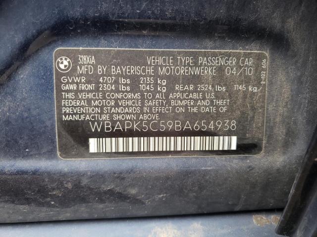 Photo 10 from auction – 2011 BMW 328 XI SUL with VIN WBAPK5C59BA654938