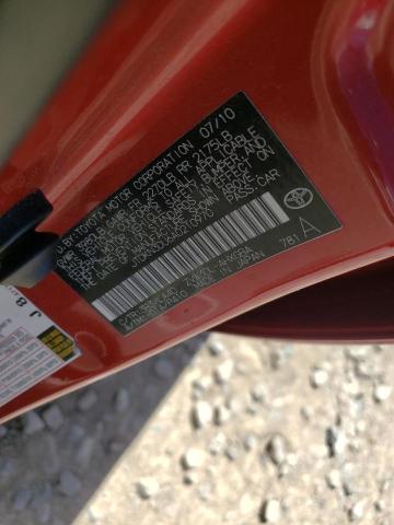 Photo 10 from auction – 2010 TOYOTA PRIUS with VIN JTDKN3DU6A0210970