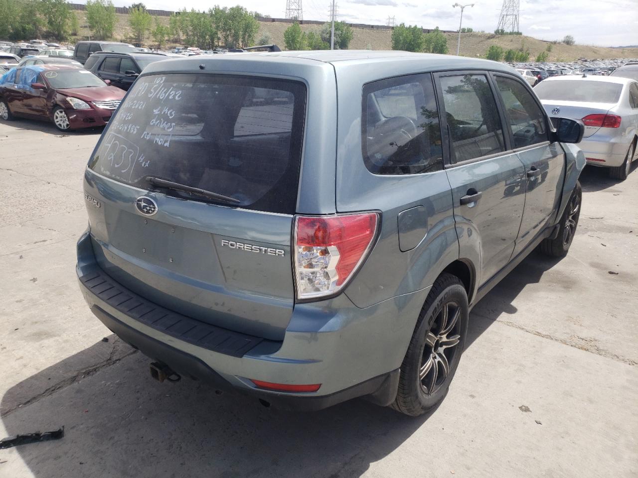 Photo 14 from auction – 2009 SUBARU FORESTER 2 with VIN JF2SH61629H702621