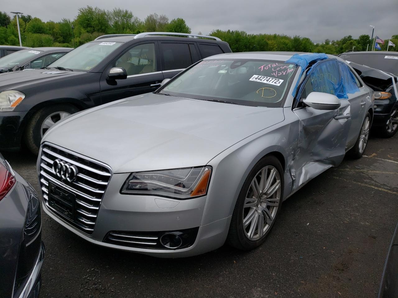 Photo 2 from auction – 2014 AUDI A8 L QUATT with VIN WAURGAFD8EN004212