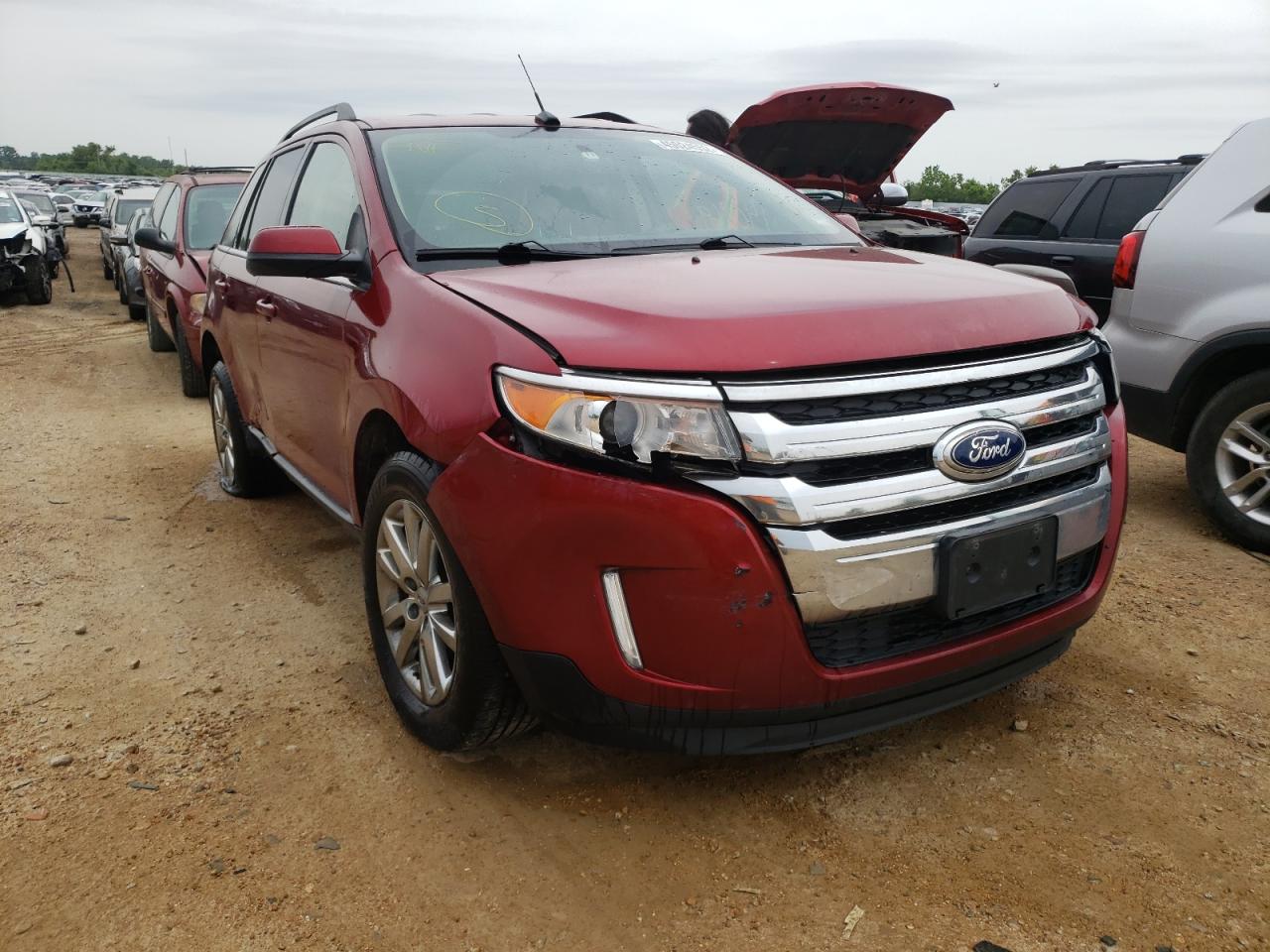FORD EDGE LIMIT 2014 with VIN 2FMDK4KC4EBA75604 - Photo from auction