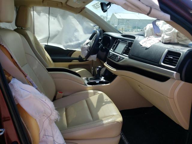 Photo 5 from auction – 2015 TOYOTA HIGHLANDER with VIN 5TDJKRFH3FS129937