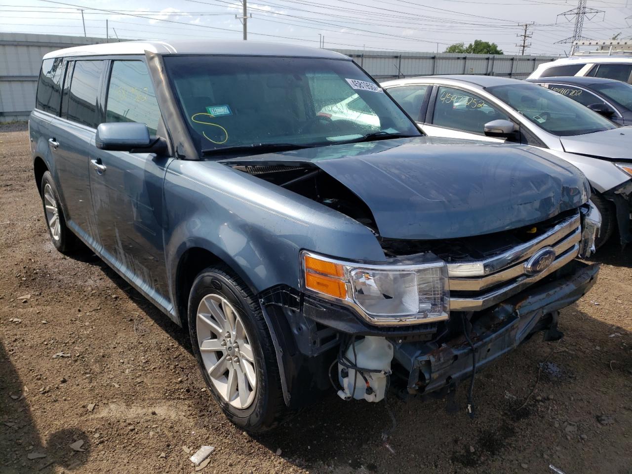 FORD FLEX SEL 2010 with VIN 2FMGK5CC1ABA98303 - Photo from auction