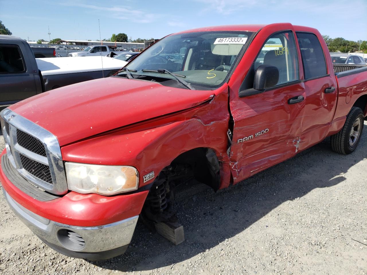 Photo 9 from auction – 2004 DODGE RAM 1500 S with VIN 1D7HA18D74S604416