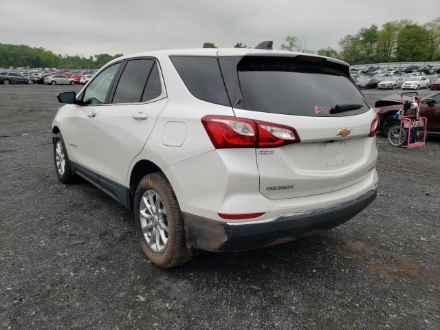 Photo 3 from auction – 2021 CHEVROLET EQUINOX LT with VIN 3GNAXUEV2MS174976