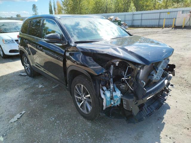 TOYOTA HIGHLANDER 2019 with VIN 5TDJZRFH8KS576639 - Photo from auction