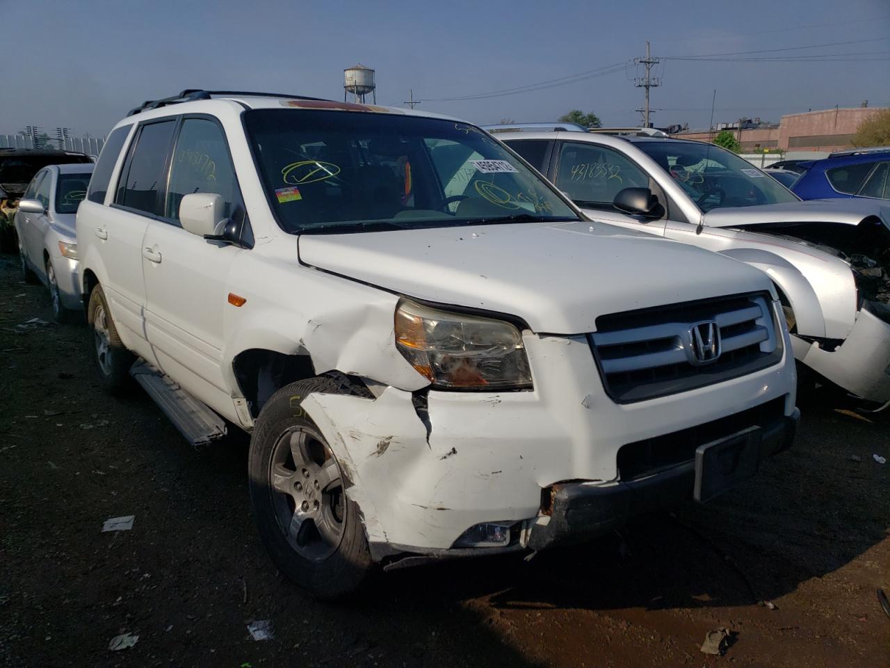 HONDA PILOT 2006 with VIN 5FNYF187X6B005094 - Photo from auction