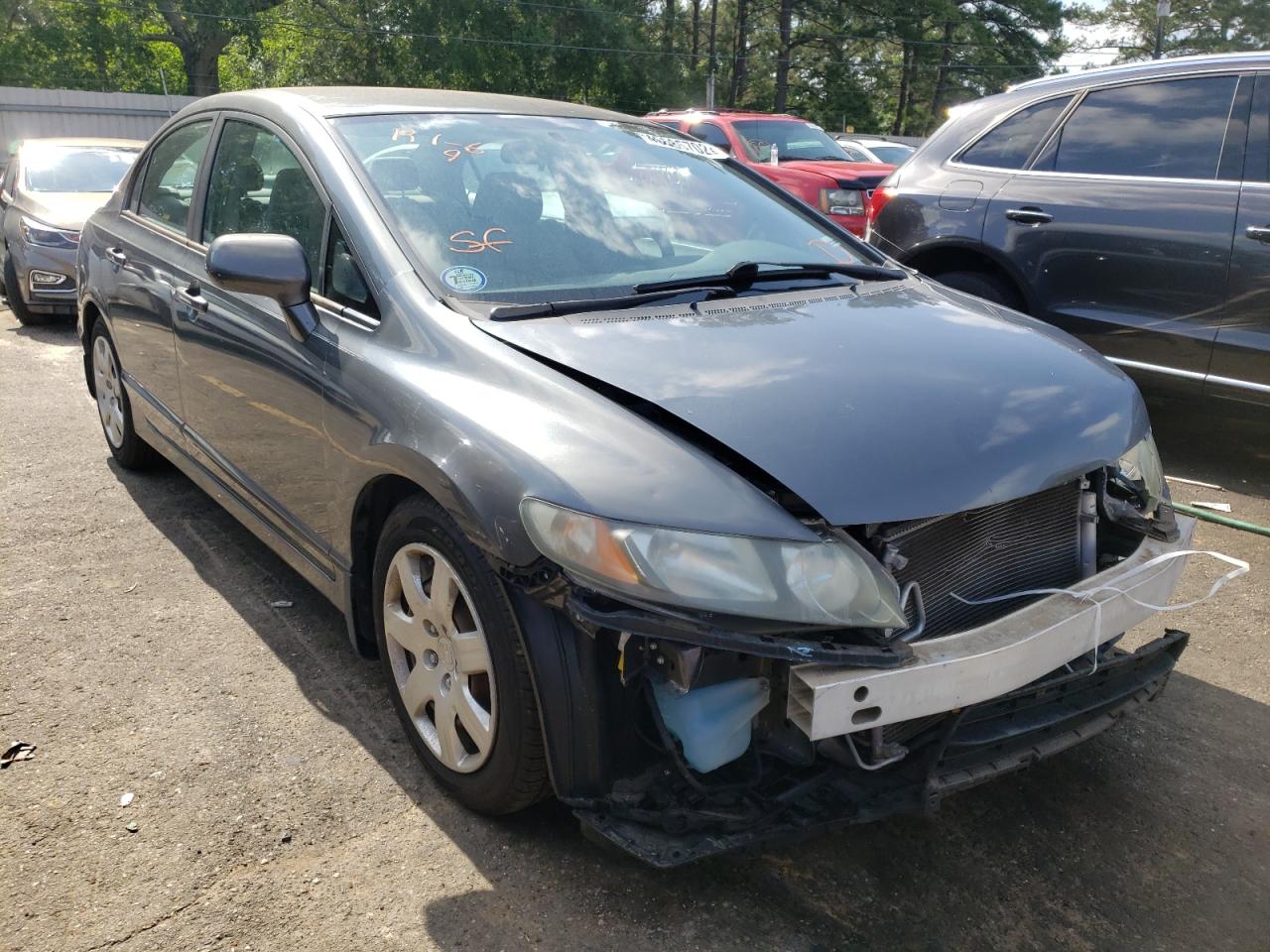 HONDA CIVIC LX 2010 with VIN 19XFA1F51AE083138 - Photo from auction