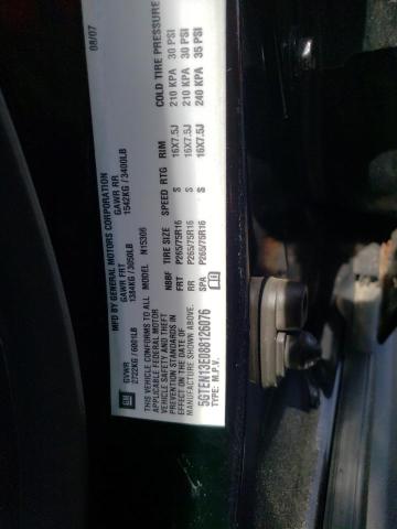 Photo 10 from auction – 2008 HUMMER H3 with VIN 5GTEN13E088126076