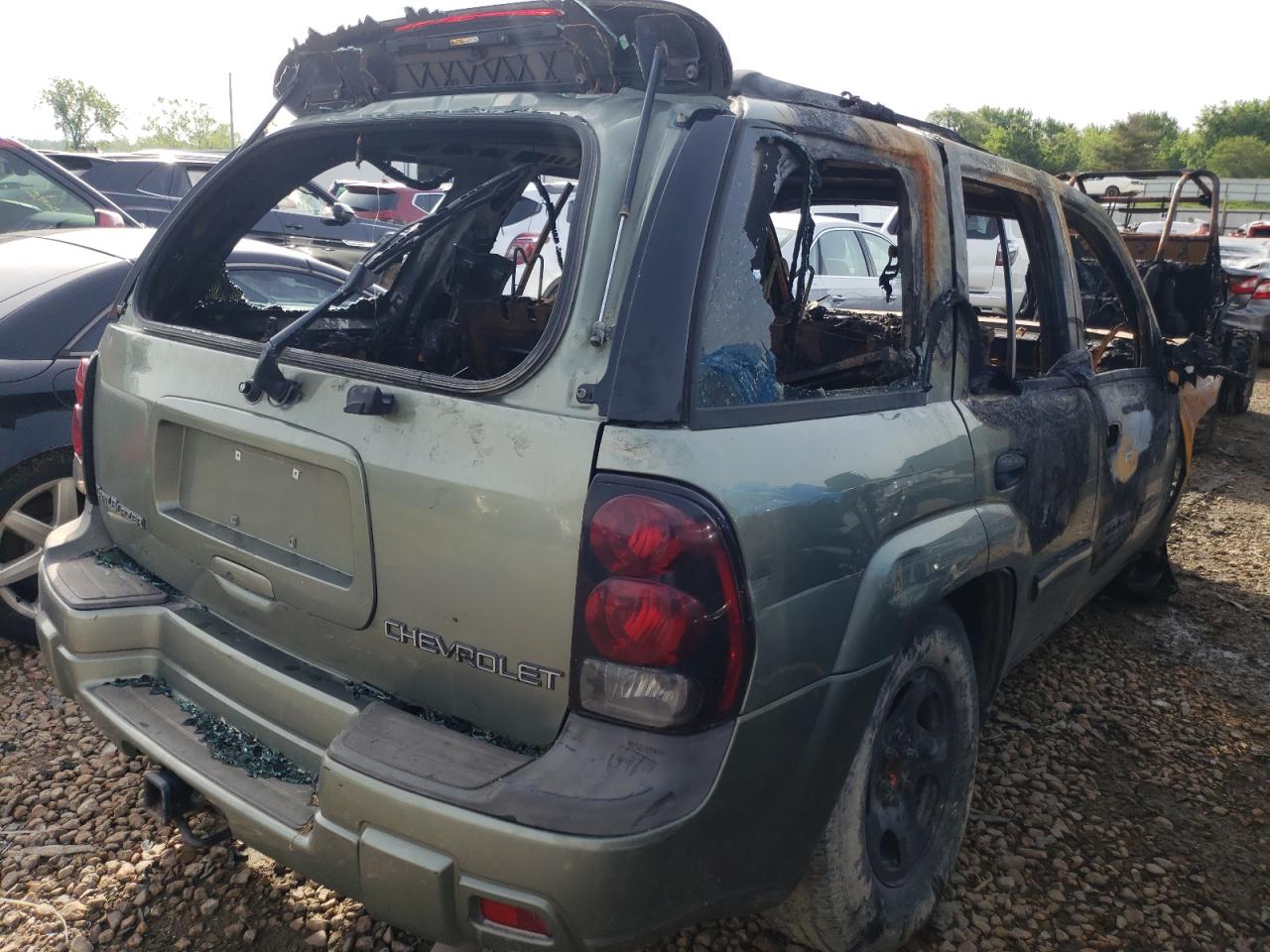 Photo 4 from auction – 2003 CHEVROLET TRAILBLAZE with VIN 1GNDS13S632389712