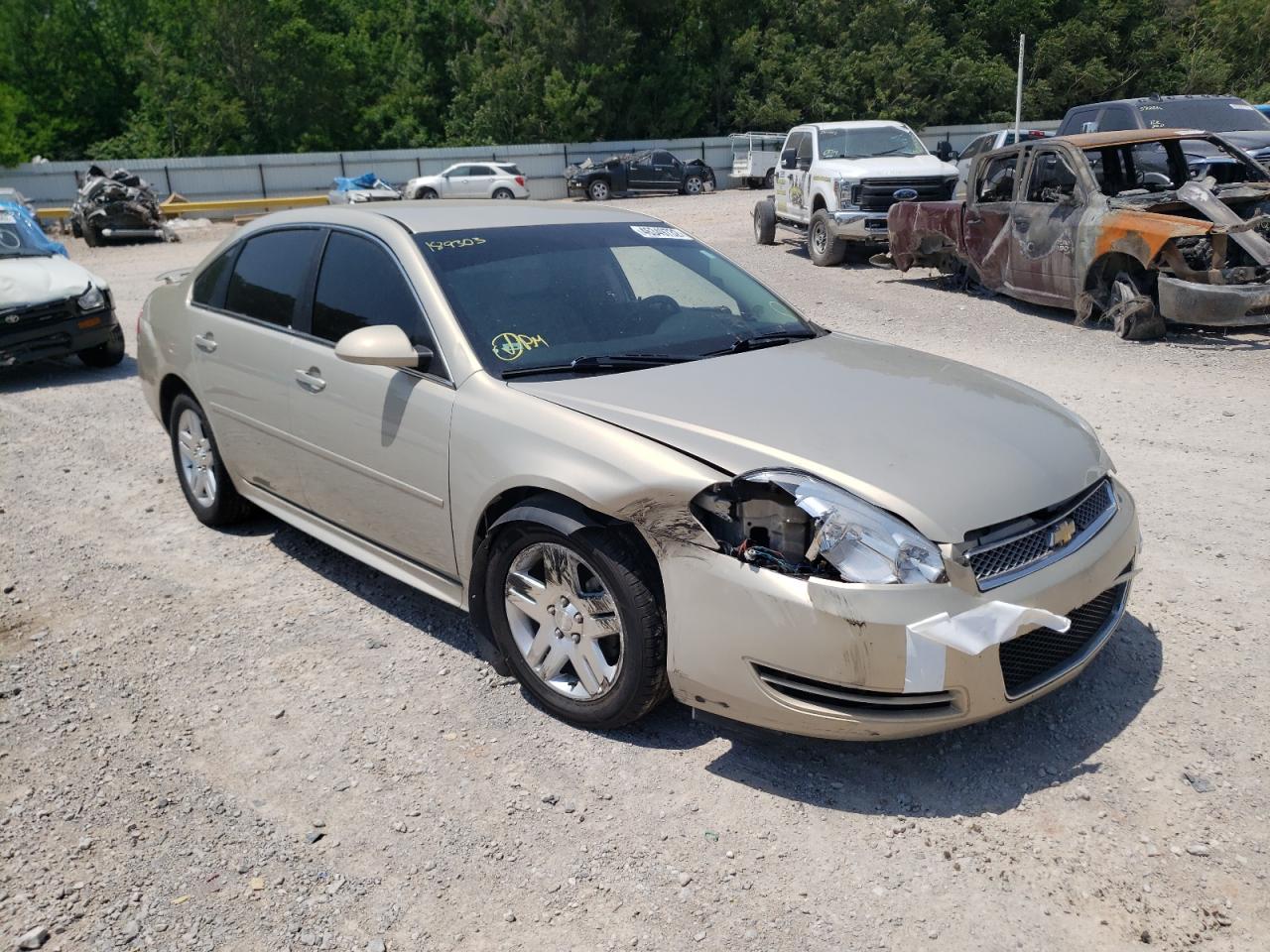 CHEVROLET IMPALA LT 2012 with VIN 2G1WB5E39C1189303 - Photo from auction