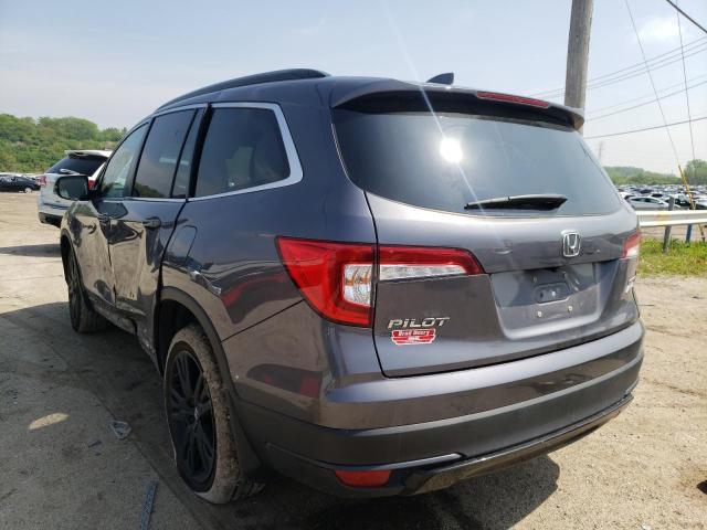 Photo 3 from auction – 2021 HONDA PILOT SE with VIN 5FNYF6H23MB010488