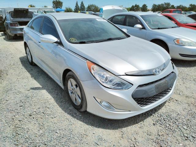 HYUNDAI SONATA HYB 2012 with VIN KMHEC4A43CA063142 - Photo from auction