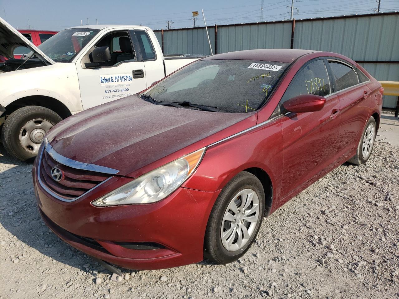 Photo 9 from auction – 2011 HYUNDAI SONATA GLS with VIN 5NPEB4ACXBH294951