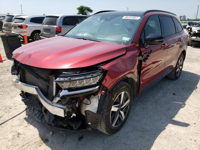 Photo 2 from auction – 2021 KIA SORENTO S with VIN 5XYRL4LC2MG009309