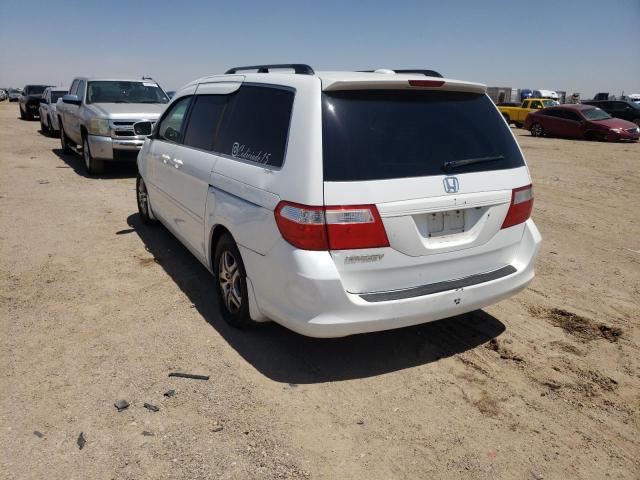 Photo 3 from auction – 2007 HONDA ODYSSEY EX with VIN 5FNRL387X7B103343