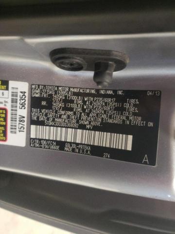 Photo 10 from auction – 2013 TOYOTA SIENNA LE with VIN 5TDKK3DC0DS368092