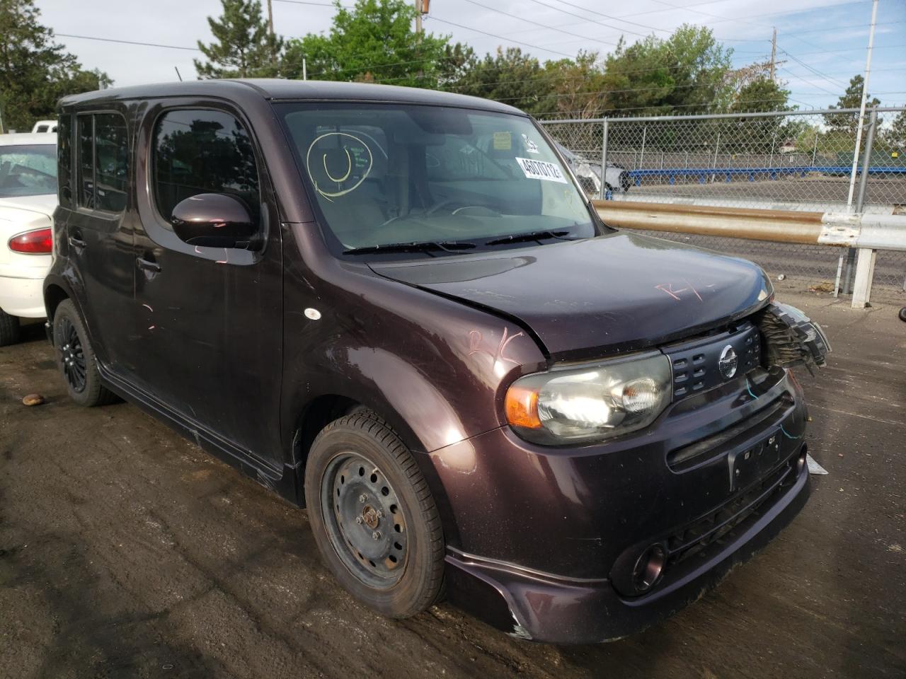 NISSAN CUBE BASE 2009 with VIN JN8AZ28R39T127835 - Photo from auction