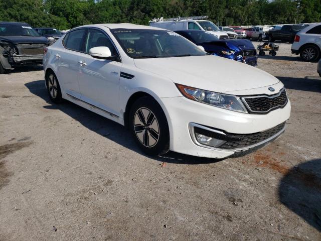 KIA OPTIMA HYB 2013 with VIN KNAGM4AD6D5056400 - Photo from auction