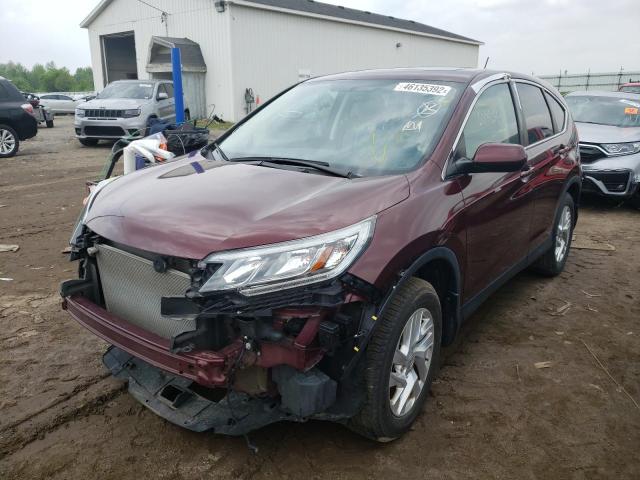 Photo 2 from auction – 2016 HONDA CR-V EX with VIN 2HKRM4H5XGH705825