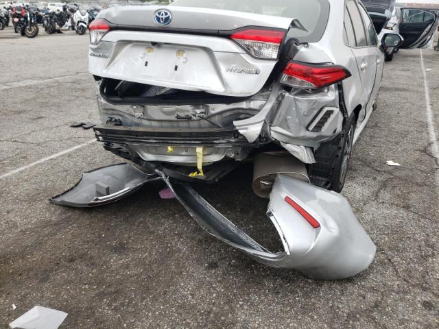 Photo 9 from auction – 2020 TOYOTA COROLLA LE with VIN JTDEBRBE9LJ007007