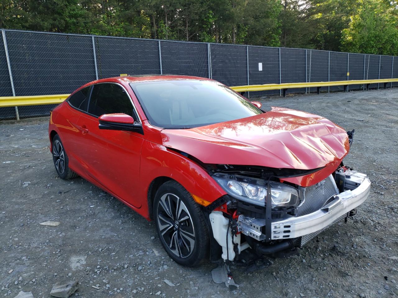 Photo 1 from auction – 2017 HONDA CIVIC EX with VIN 2HGFC3B34HH357975