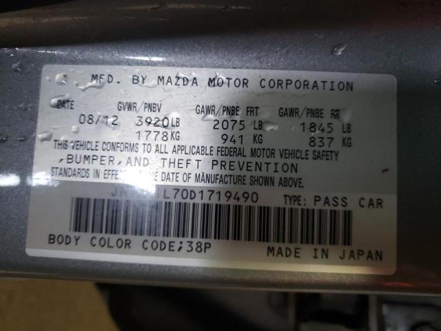 Photo 10 from auction – 2013 MAZDA 3 I with VIN JM1BL1L70D1719490