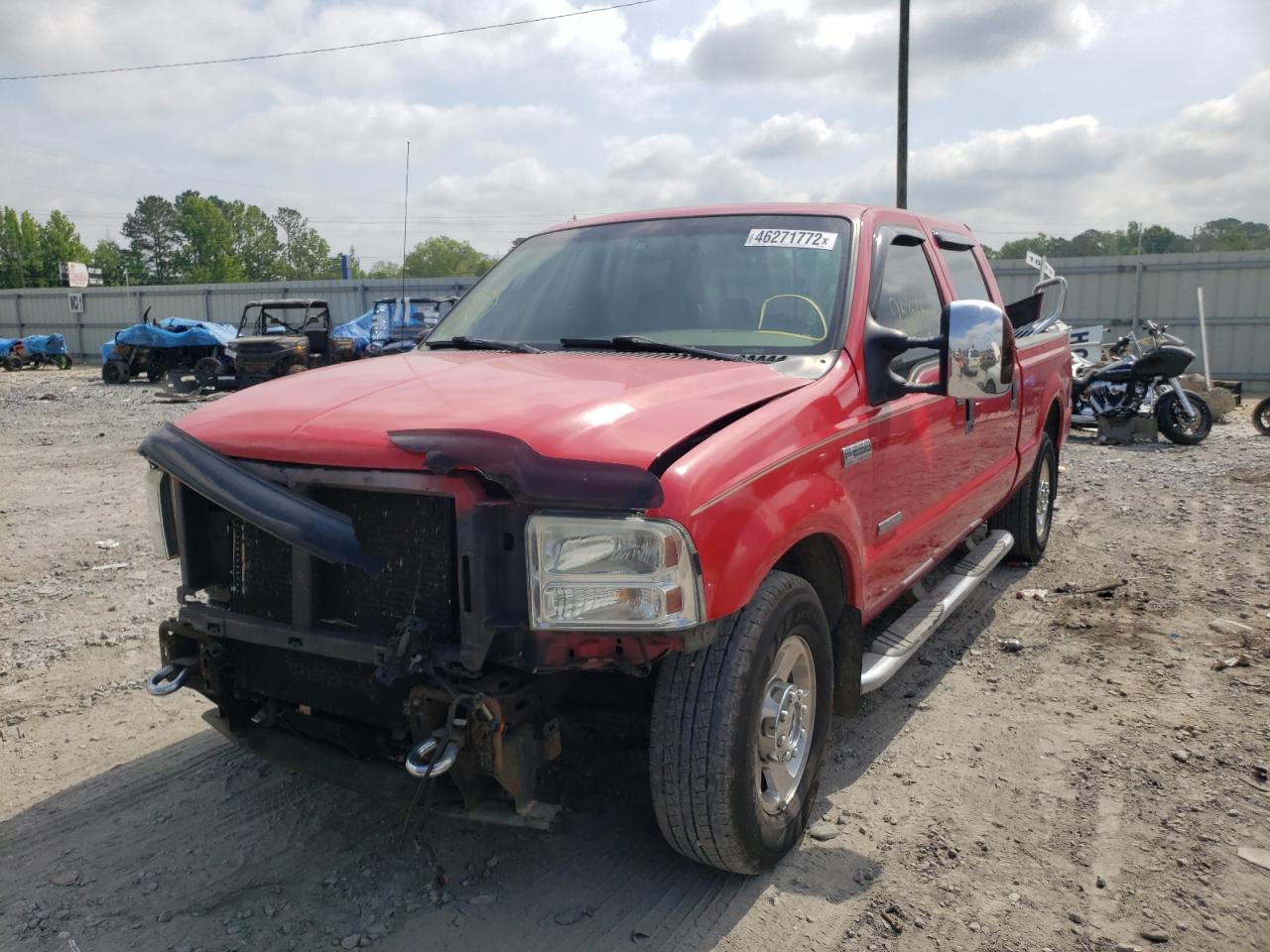 Photo 2 from auction – 2006 FORD F250 SUPER with VIN 1FTSW20P66EA86622