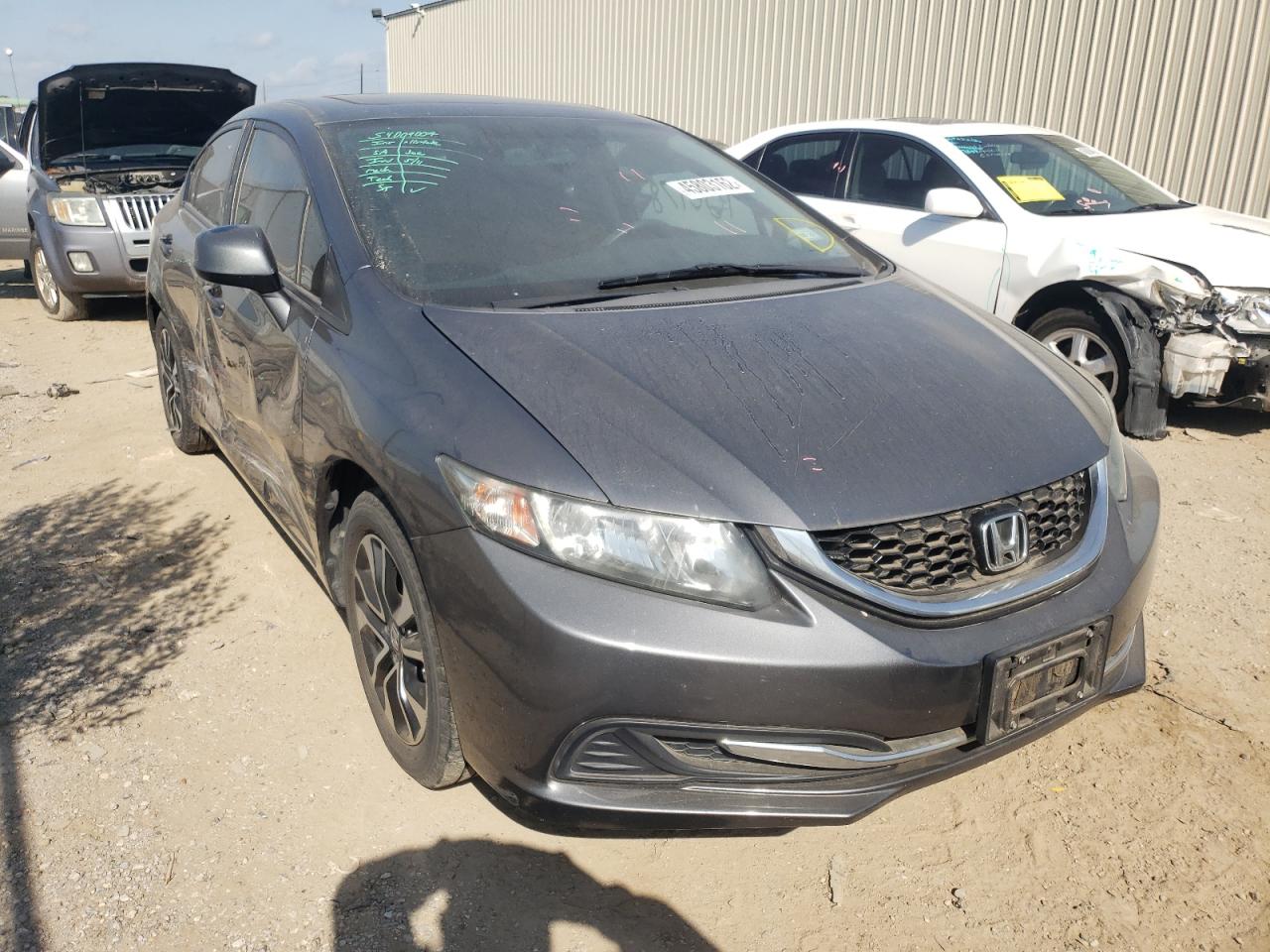 Photo 14 from auction – 2013 HONDA CIVIC EX with VIN 19XFB2F85DE055148