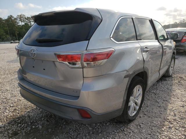 Photo 6 from auction – 2014 TOYOTA HIGHLANDER with VIN 5TDZKRFH1ES032172