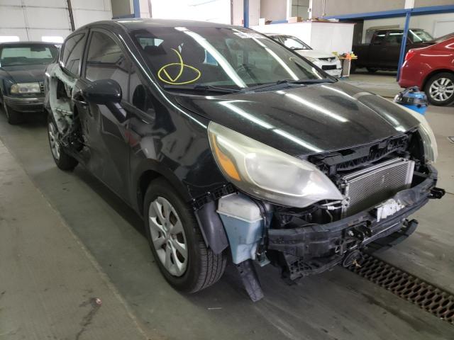 KIA RIO EX 2012 with VIN KNADN4A35C6047011 - Photo from auction
